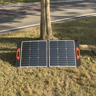 100W Siyah Esnek Güneş Paneli MSDS UN38.3 Katlanabilir Güneş Paneli