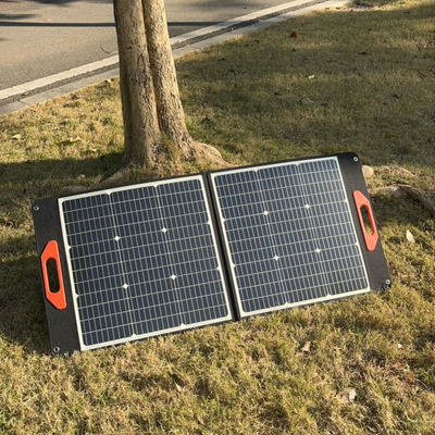 100W Siyah Esnek Güneş Paneli MSDS UN38.3 Katlanabilir Güneş Paneli