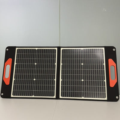 100W Siyah Esnek Güneş Paneli MSDS UN38.3 Katlanabilir Güneş Paneli