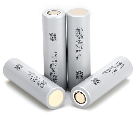 Düşük Sıcaklık 18650 Şarj edilebilir Pil 3000mAh 2600mAh Silindirik Li Ion Pil