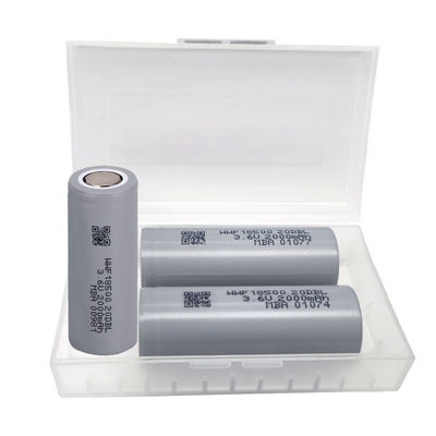 18650 32ml 3.6V Lityum Pil Elektrikli Araç NCA Katot Li İyon Pil