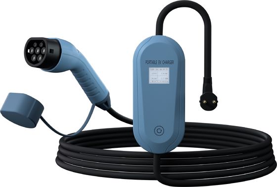 16A 220V ev araba şarj noktası UN38.3 Ev Ekranlı ev şarj cihazları