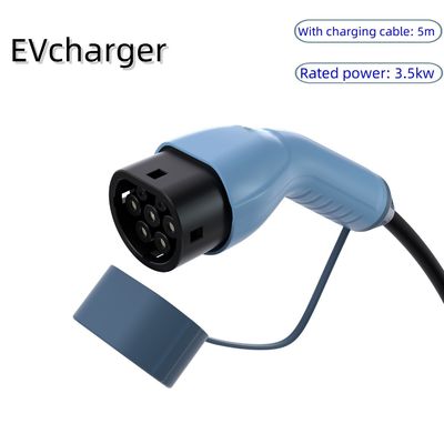 Ev şarj noktası duvar montu 220V 3.5kw elektrikli araba şarj yığını