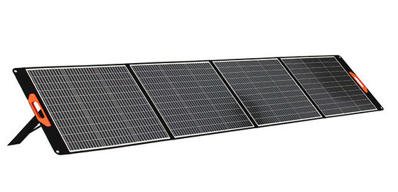 285.2*63.8*2.5cm Monocrystalline Silikon Katlanabilir Güneş Paneli Felaket Durumları için