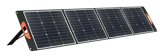 285.2*63.8*2.5cm Monocrystalline Silikon Katlanabilir Güneş Paneli Felaket Durumları için