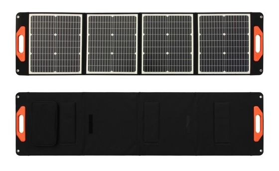 Kamp Yolculuğu Fotovoltaik 100W Katlanabilir Güneş Paneli 12V Çıkış Şarj Aracı CE Sertifikalı
