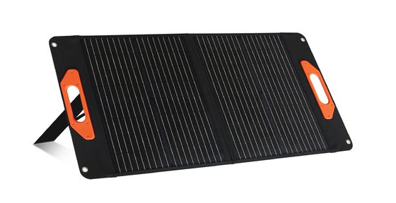 Tek Kristal Katlanabilir Güneş Panelleri 30W*2PCS Ev İçin Güneş Jeneratörü