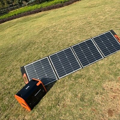 400W Profesyonel Güneş Paneli Şarj Aracı USB ile Katlanabilir Taşınabilir Güneş Paneli