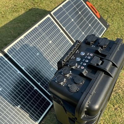 Güç kaynağı 200W Güneş Paneli Şarj Aracı CE Sertifikasyonlu Taşınabilir Güneş Enerjisi Sistemi