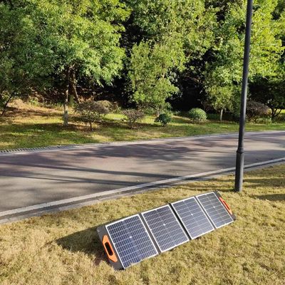 CE 200w Katlanabilir Güneş Paneli Su geçirmez Taşınabilir Güneş Paneli Mono Silikon