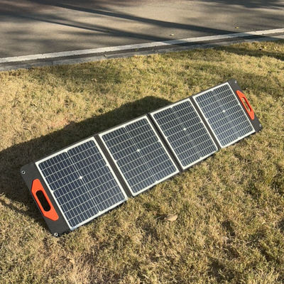 CE 200w Katlanabilir Güneş Paneli Su geçirmez Taşınabilir Güneş Paneli Mono Silikon