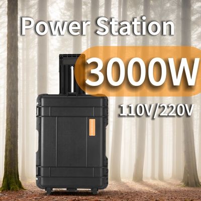 3kw güç bankaları şarj cihazı Özel istek için yerleşik saf sinüs dalgası enerji istasyonu