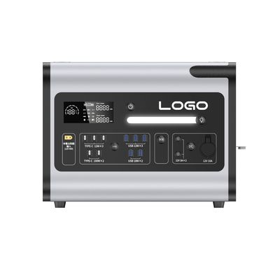 LiFePO4 Bataryası 2000W Kesintisiz Güç Çözümü için Taşınabilir Güneş Enerjisi Santrali