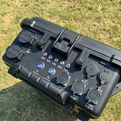 610*440*250 mm Dış ve ev acil durumları için terner lityum pilli elektrik santrali