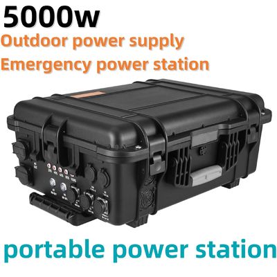 3000W/4000W/5000W Solar Outdoor Mobil Şarj İstasyonu USB/Type-C 18W Max Çıktısı