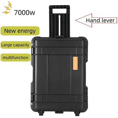 Havacılık Soket taşınabilir güneş jeneratörü 7000W kesintisiz güç kaynağı 110V-220V