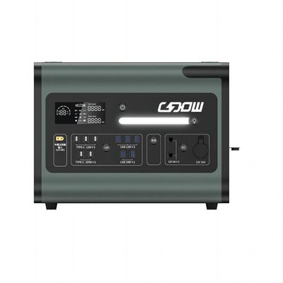 1800W-2400W Güneş Şarj Jeneratörü LiFePO4 Pil Taşınabilir Mobil Güç Ev Gücü