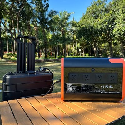 Güneş paneli enerji istasyonu 2200W portatif jeneratör AC/DC 230V çıkış güç bankası ile
