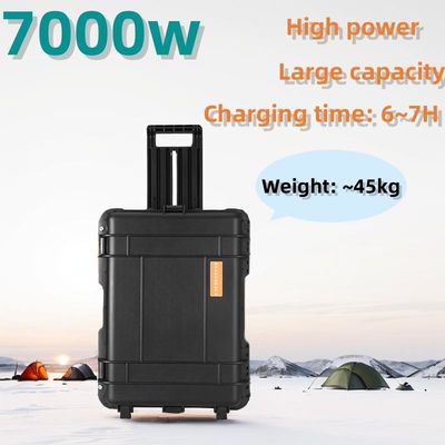 Dışarıdaki Elektrikli Araçlar için 3000W Ternary Lityum Pil Taşınabilir Güç Santrali
