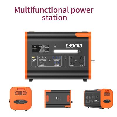 Güneş Rüzgar Santrali için 600W 1800W 2000W taşınabilir Lityum Demir Fosfat Pil