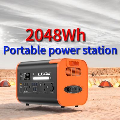 Güneş Rüzgar Santrali için 600W 1800W 2000W taşınabilir Lityum Demir Fosfat Pil