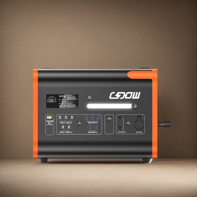 AT22 LiFePO4 Acil Şarj Hazine 2000W Taşınabilir Kamp Enerji Depolama Santrali