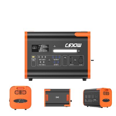 LiFePO4 Çıktı Tipi 2000W Taşınabilir Güneş Jeneratörü 2200W Ev için Güneş Enerjisi Santrali