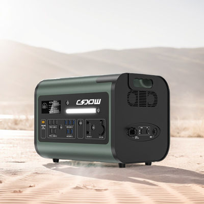 AT22 Kesintisiz güç kaynağı için taşınabilir yüksek kapasiteli 2200W 2048Wh elektrik santrali