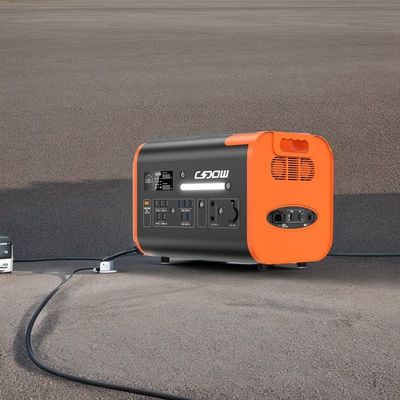 2200W taşınabilir elektrik santrali Ev küçük taşınabilir güneş jeneratörü
