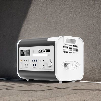 2200W taşınabilir elektrik santrali Ev küçük taşınabilir güneş jeneratörü