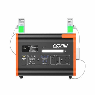 Acil Duraklama Enerji Depolama Bataryası Ana Şarjla Taşınabilir Elektrik Santrali 2200W