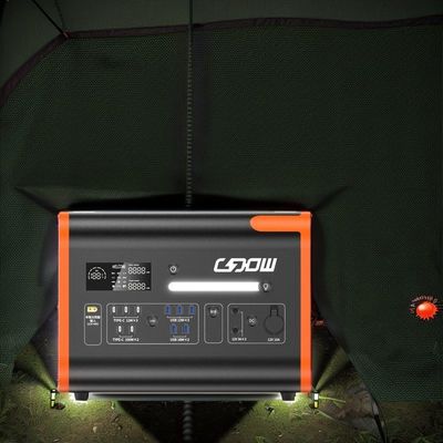 2048wh taşınabilir enerji istasyonu BMS Koruma 2200W Güneş pil depolama sistemi