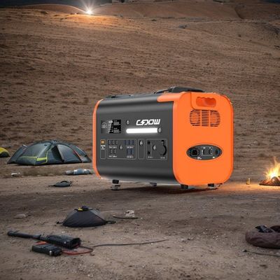 2048wh taşınabilir enerji istasyonu BMS Koruma 2200W Güneş pil depolama sistemi