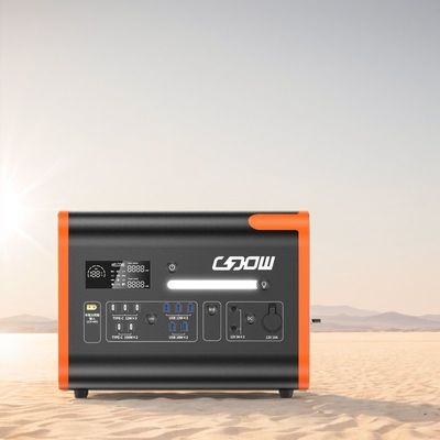 2200W taşınabilir pil ile çalışan jeneratör MSDS UN38.3 Küçük enerji istasyonu