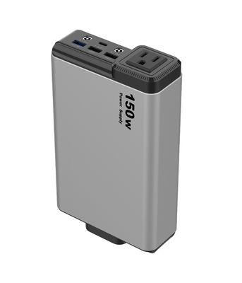 Geri dönüştürülebilir taşınabilir güneş enerjisi jeneratörü AC 150W 2200W DC USB çıkışları