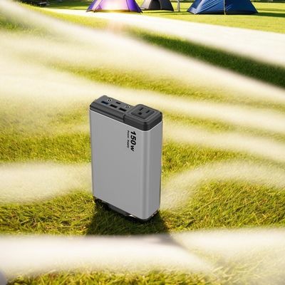 Ev Acil durum Kompakt Güneş Jeneratörü 150W Taşınabilir Lityum Elektrik Santrali