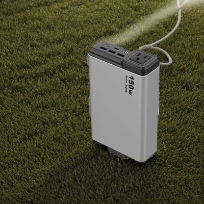 Ev Acil durum Kompakt Güneş Jeneratörü 150W Taşınabilir Lityum Elektrik Santrali
