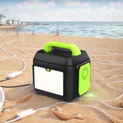 576wh Güneş Girişi Taşınabilir Elektrik Santrali 600W Açık Hava Kampı Model NO. S6 EU Soket