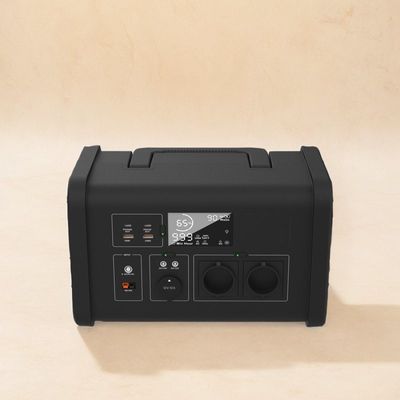 Yumuşak 230V 700W LiFePO4 Güneş Hücresi Taşınabilir Elektrik İstasyonu Dışarıdaki Acil Durumlar için