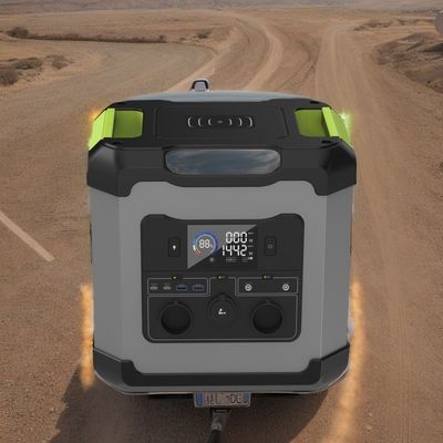 2000W 1680Wh LiFePO4 Batarya Güneş Enerjisi Depolama Jeneratörü Açık Hava Acil Sos