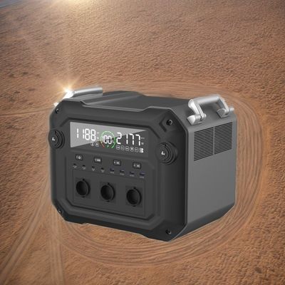 Taşınabilir 2500W Güneş Jeneratörü Seyahatler ve Acil Durumlar için Çok yönlü Güç kaynağınız