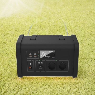 700W AC Çıkış Acil Güç Rezervi Güneş Girişi Taşınabilir Enerji Depolama Elektrik Santrali