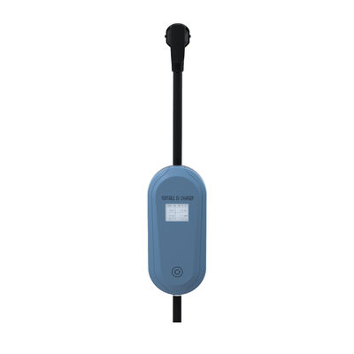 Tek fazlı taşınabilir EV şarj cihazı AC220V Mobil EV şarj cihazı