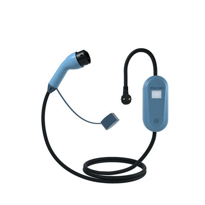 Tek fazlı taşınabilir EV şarj cihazı AC220V Mobil EV şarj cihazı
