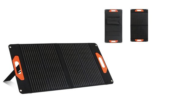 Siyah Tek Kristal Güneş Paneli 100W Tek Kristalin Silikon Güneş Hücresi