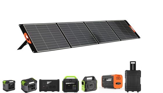 Monokristalin silikon PV modülü 100W 200W 300W Hükümet güneş panelleri