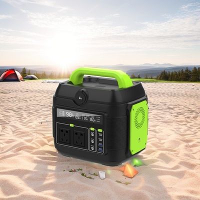 600W enerji depolama acil mobil güç kaynağı 300W pil bankası ve 200W güneş şarj cihazları ile