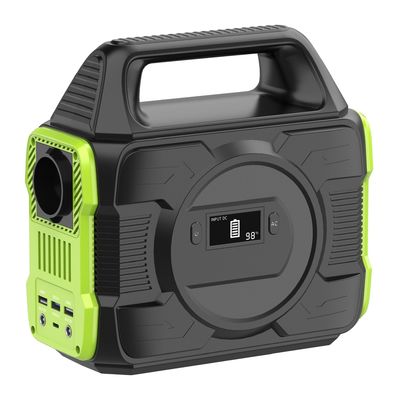 Portatif Mini Lityum Pil Güç Jeneratörü USB 300W/600W Ev/Dışarı/Kamp/Acil durum için
