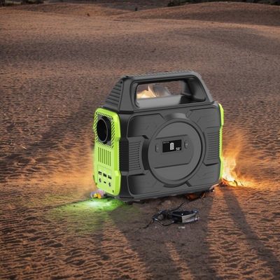 Dış mekan Lityum Pilleri Enerji Depolama Pilleri 300W Dış mekan taşınabilir enerji istasyonu