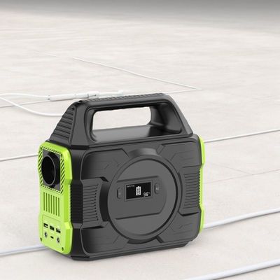 Dış mekan Lityum Pilleri Enerji Depolama Pilleri 300W Dış mekan taşınabilir enerji istasyonu